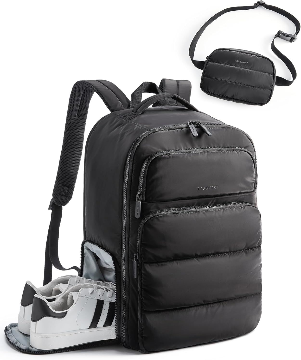 BAGSMART 35L Travel Backpack for Women - Flight Approved Carry On