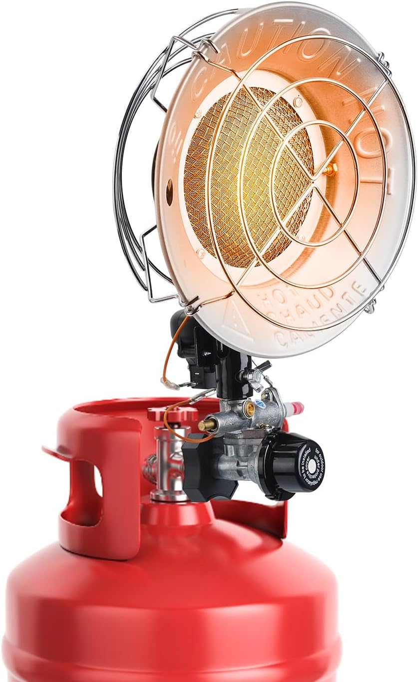 18000 BTU Portable Propane Heater by OUSEXI