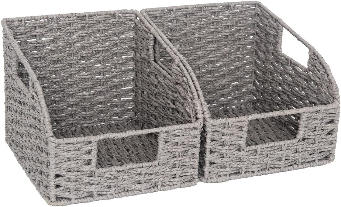 StorageWorks Wicker Baskets for Organizing and Storage Needs