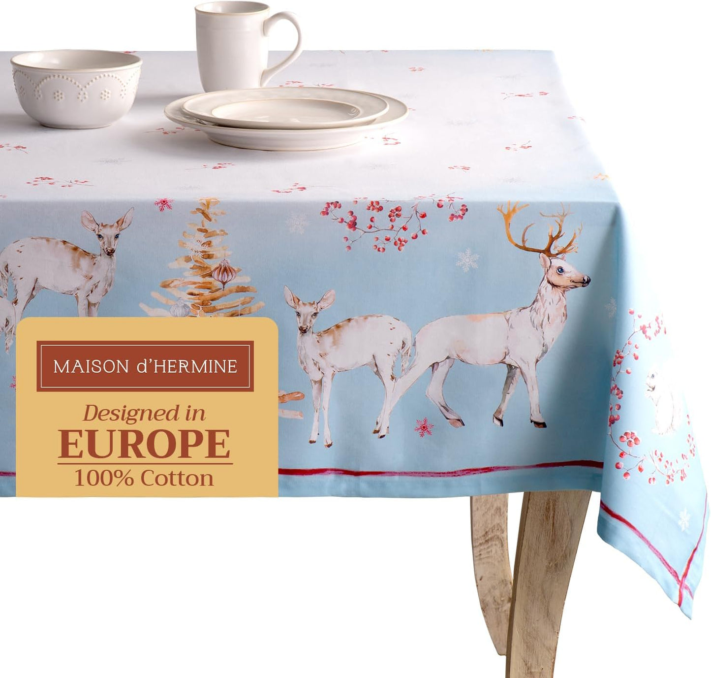 Maison d' Hermine Fairy Tale Forest Tablecloth for Every Occasion
