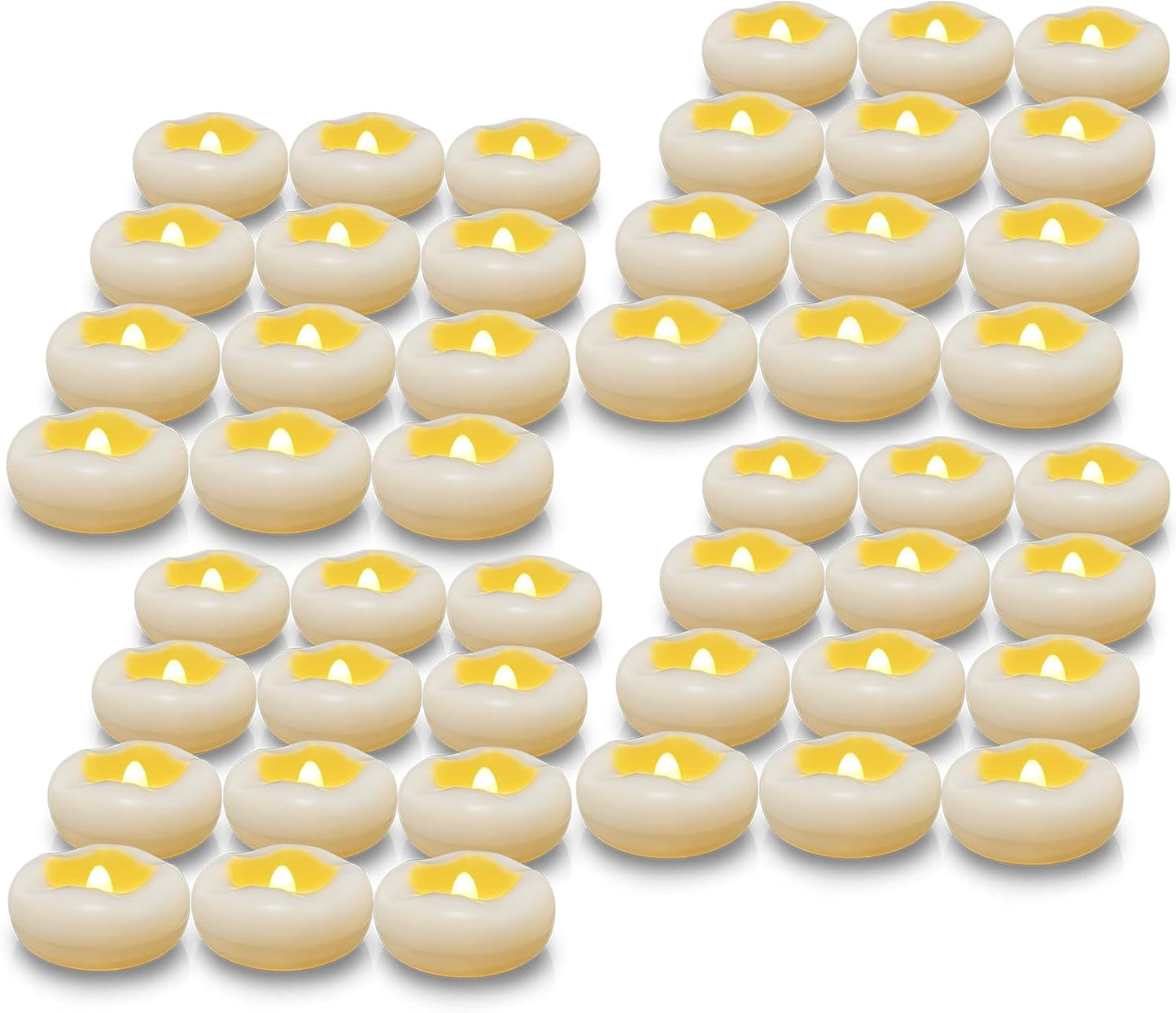 Floating Candles for Centerpieces - Waterproof LED Magic