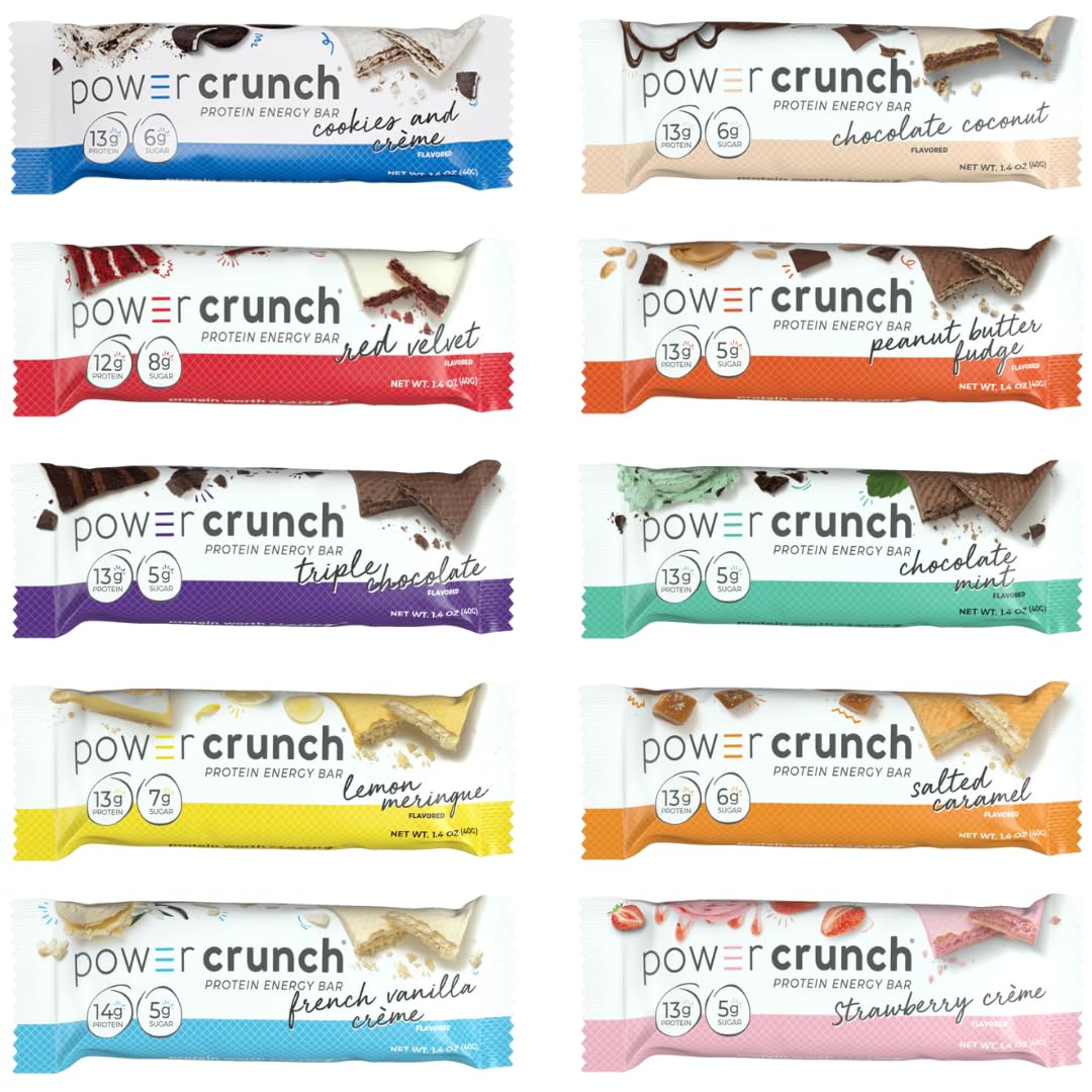 10 Flavors Whey Protein Sampler Pack by Veher