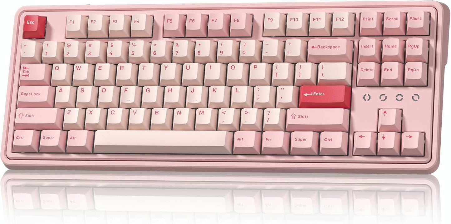 Wireless Gaming Keyboard with RGB and Hot-Swap Features