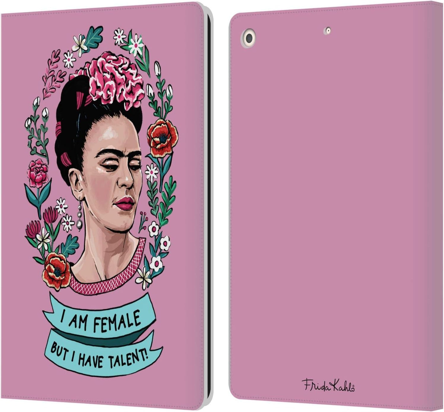 Frida Kahlo Leather Wallet Case for iPad 10.2 - Stylish & Functional