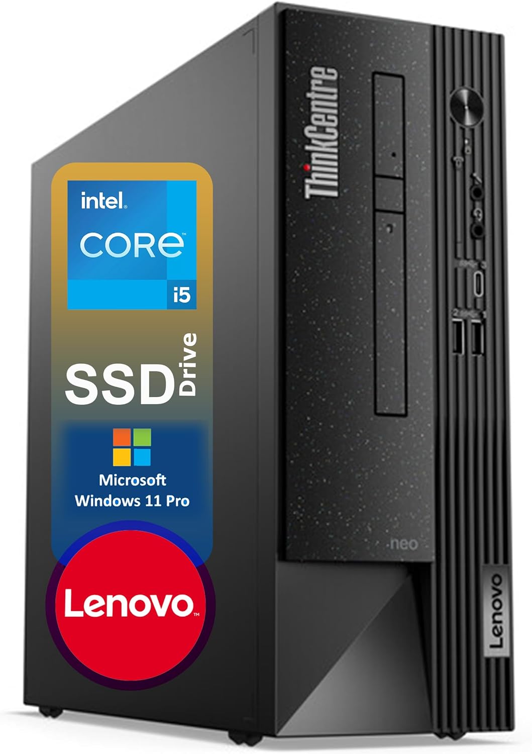 Lenovo ThinkCentre: Powerful i5 Desktop, 32GB RAM, 1TB SSD