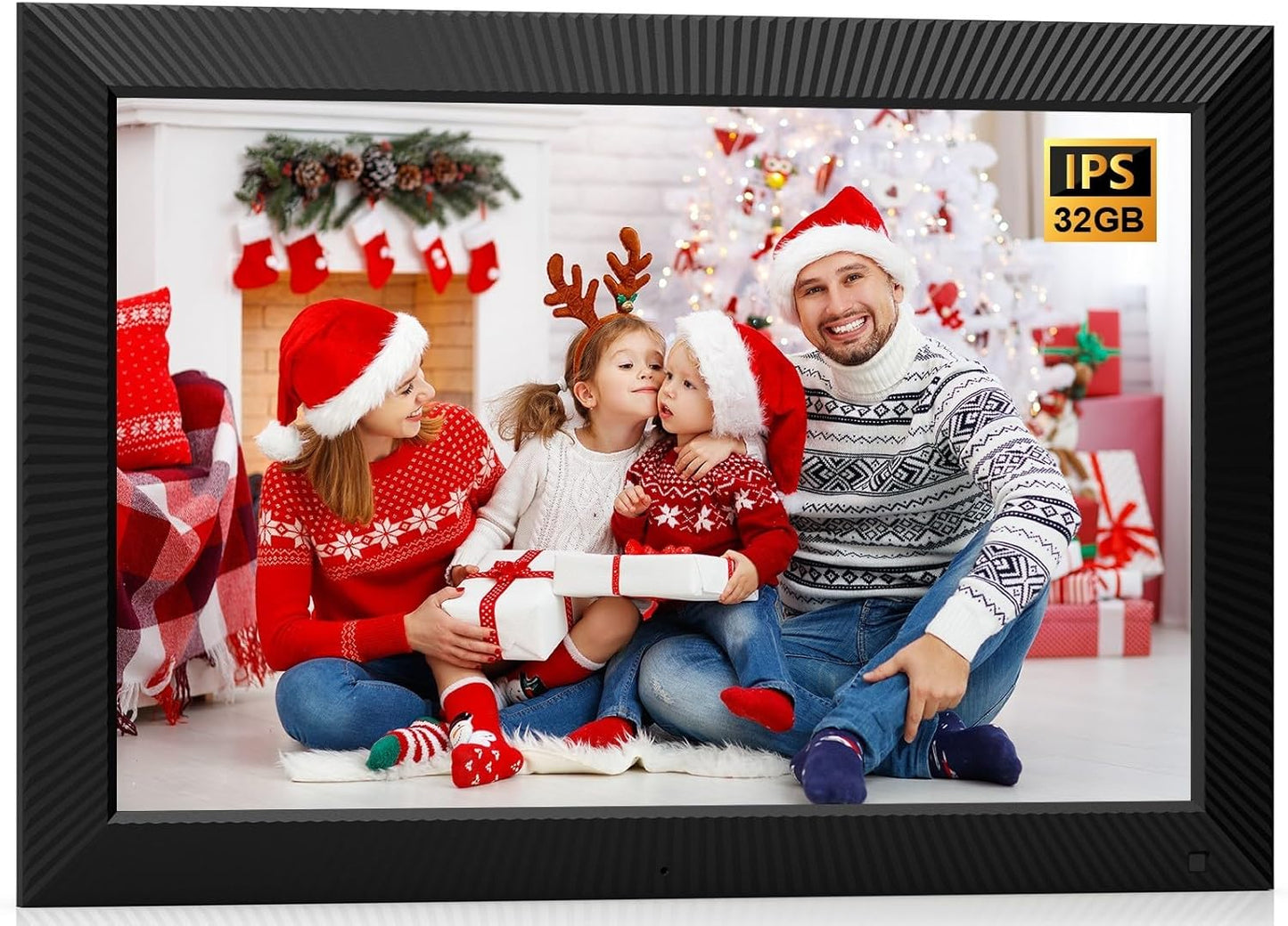 Digital Picture Frame 19-inch with WiFi and Touch Screen Features