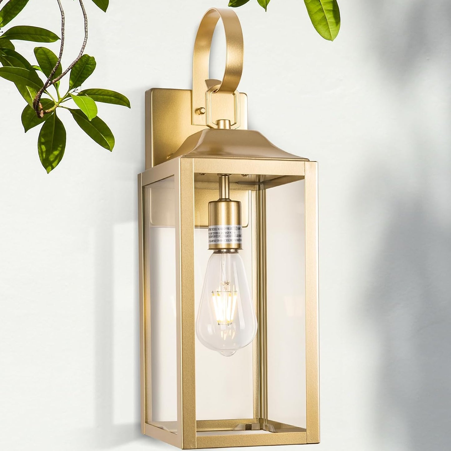 Large Outdoor Wall Lantern for Modern Porch Lighting Needs