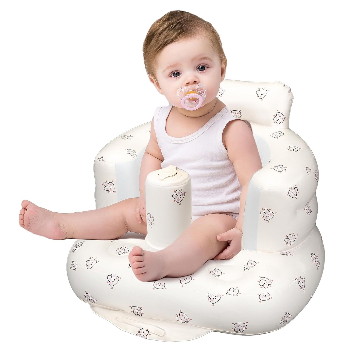Portable Inflatable Baby Seat with Back Support