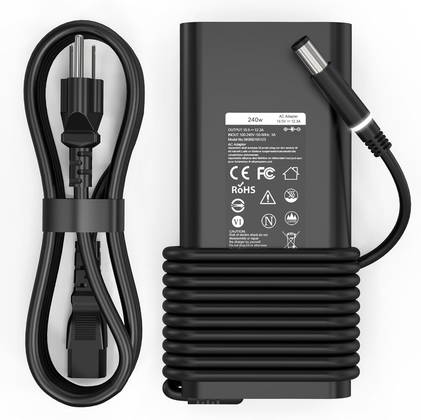240W Laptop Charger for Dell Alienware and Precision Models