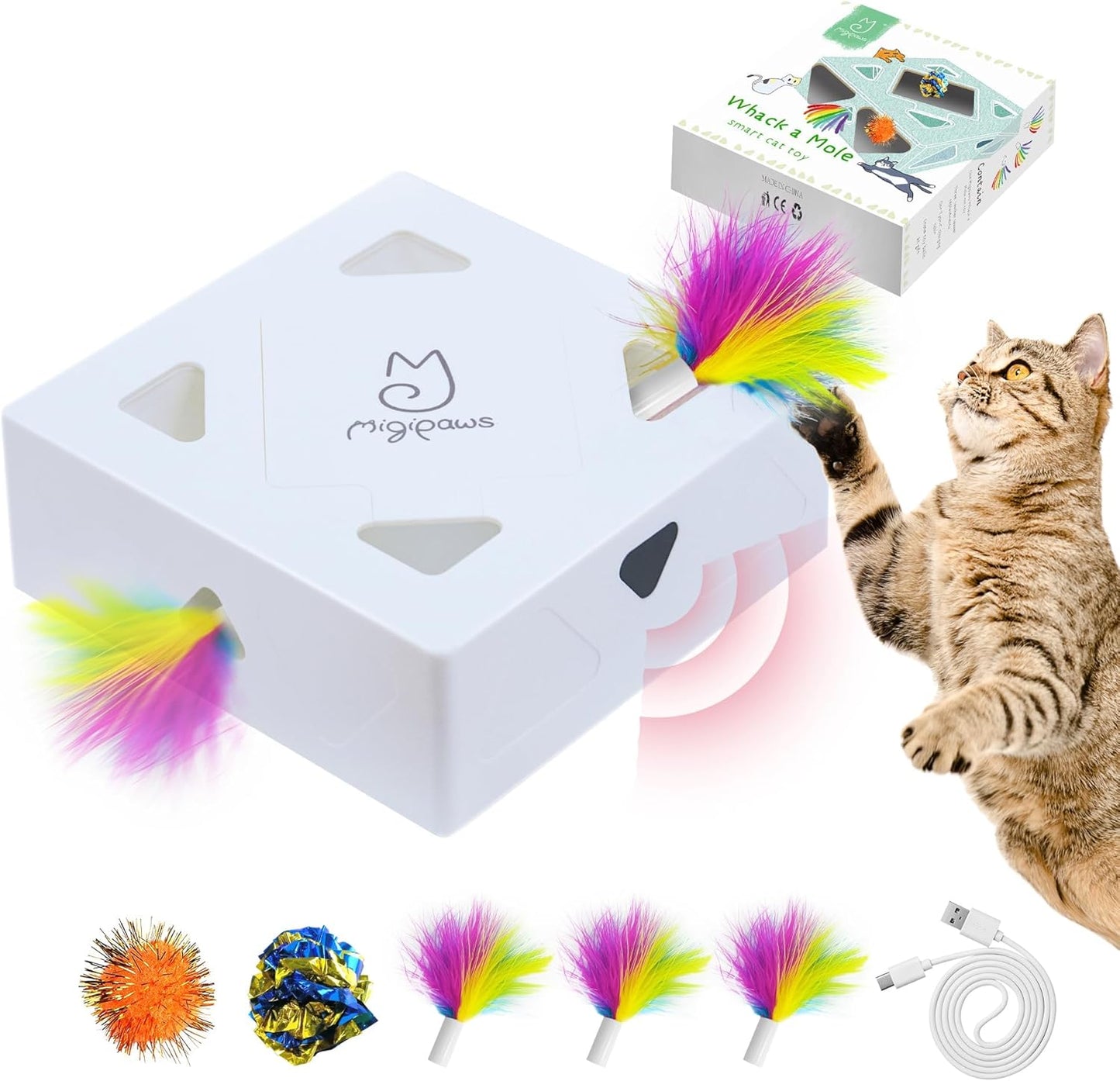 Ultra Fun Interactive Cat Toy Set