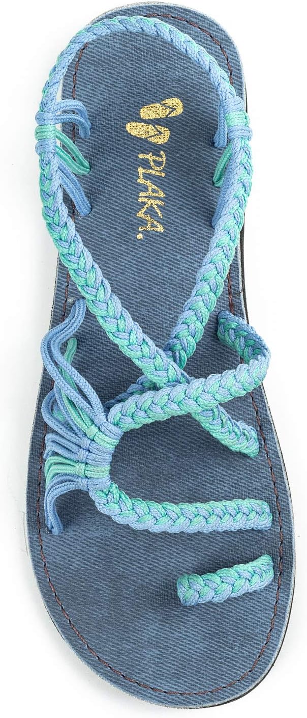 Plaka Flat Sandals for Women: Stylish Comfort for Summer Fun