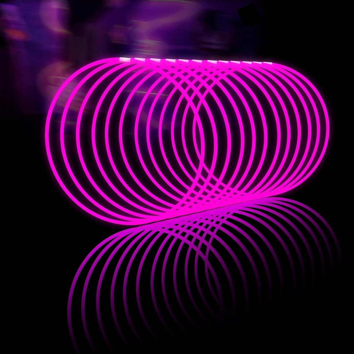 Glow Sticks Bulk 100ct 22in Necklaces for Parties and Festivals