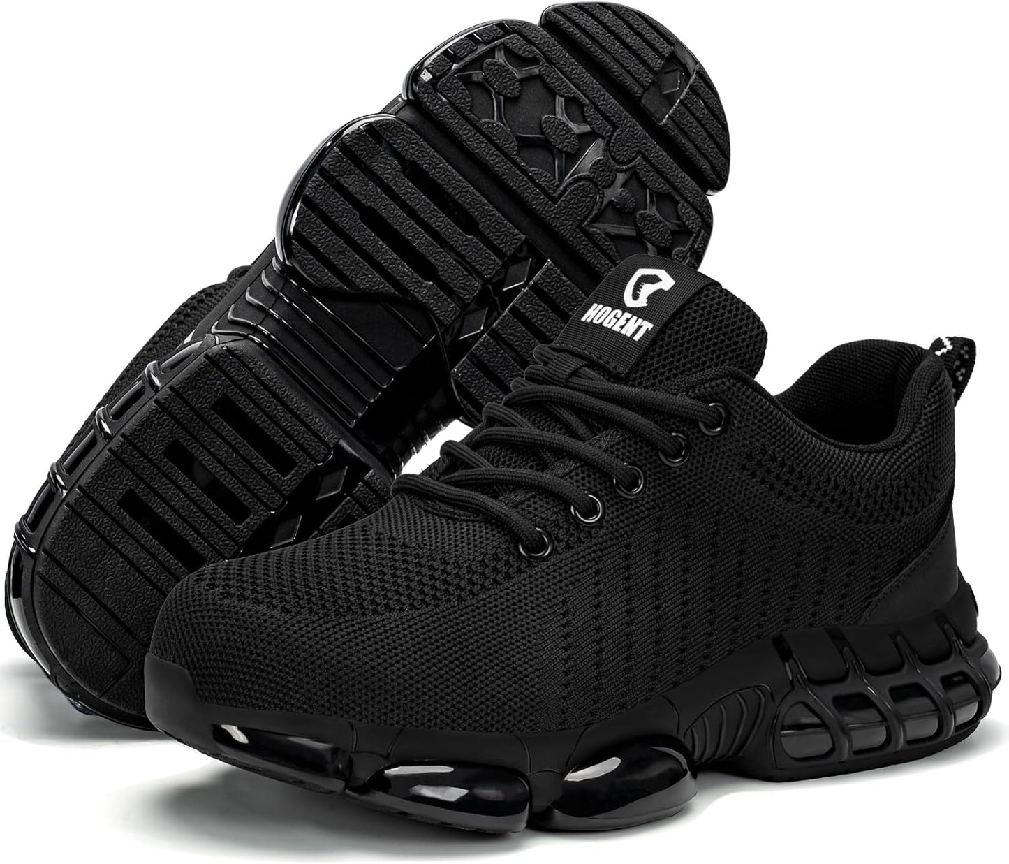 Hogent Steel Toe Shoes for Men Women Lightweight Safety Sneakers