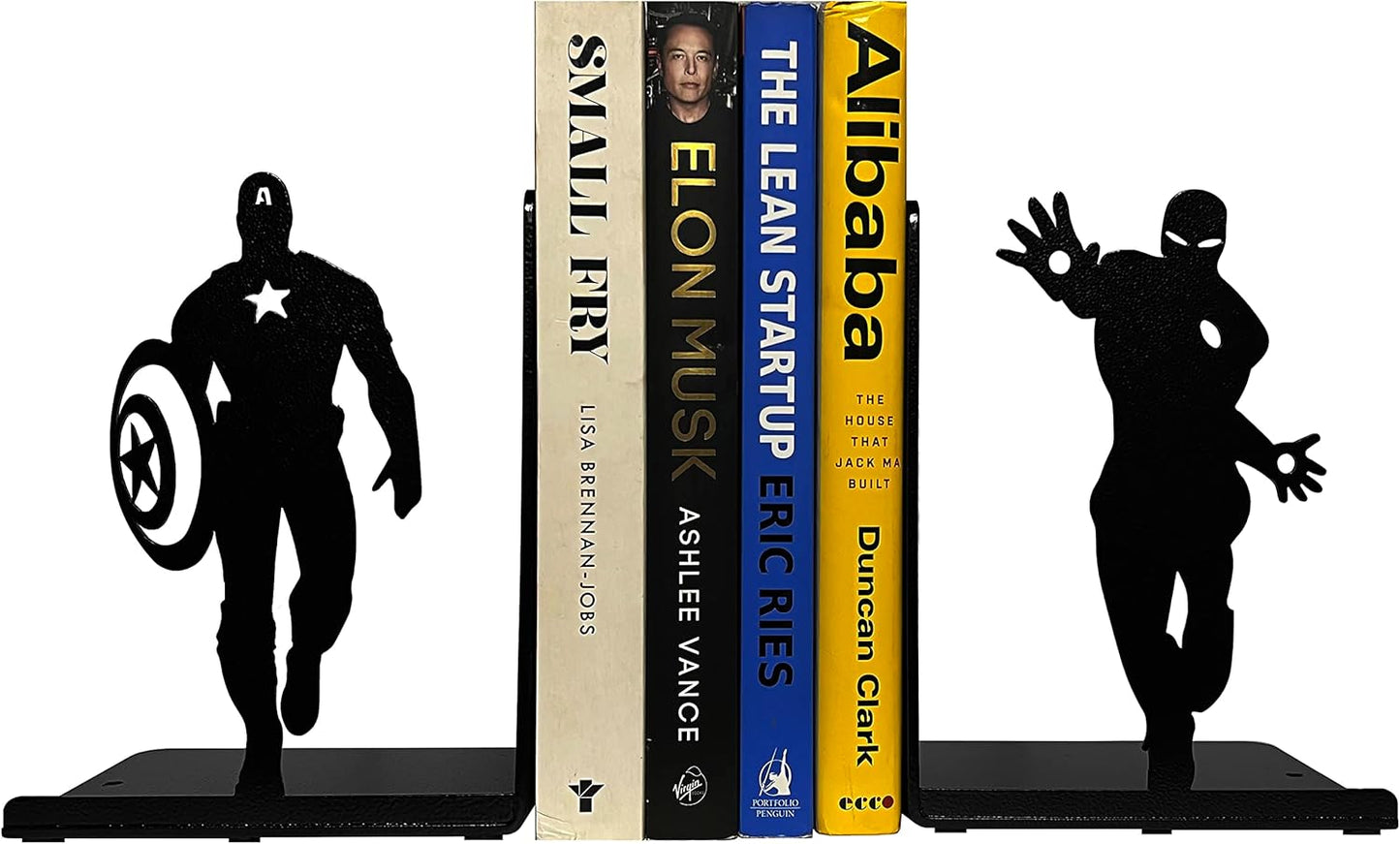 Superhero Bookends by HeavenlyKraft - Unique Decor