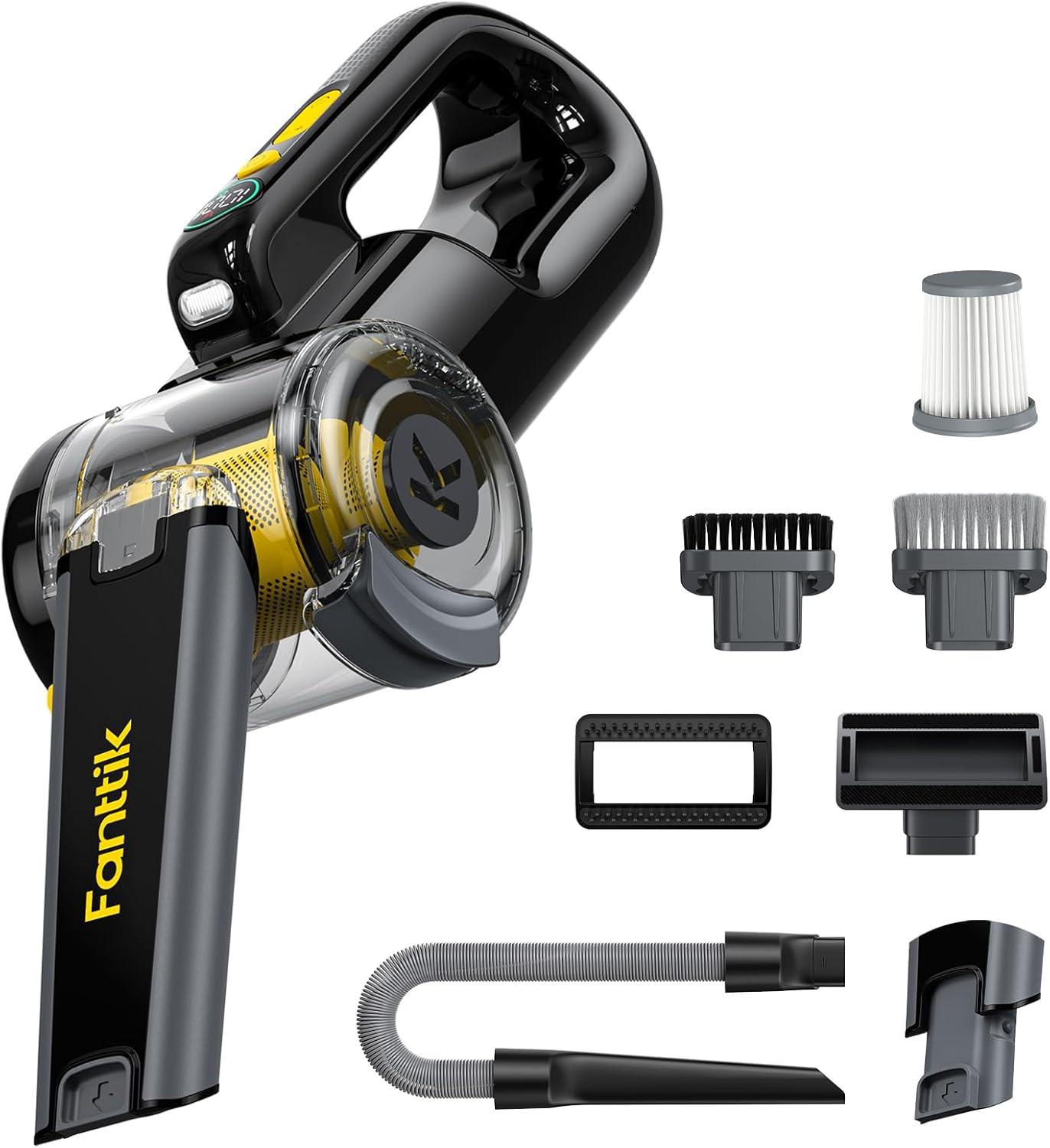 Powerful Fanttik Cordless Car Vacuum