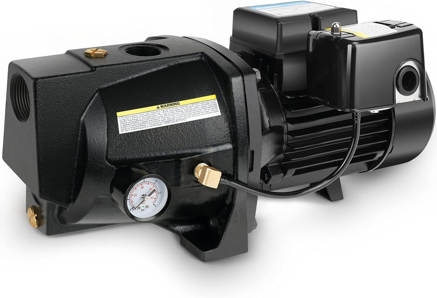 Acquaer 1/2HP Shallow Well Jet Pump for Efficient Water Supply