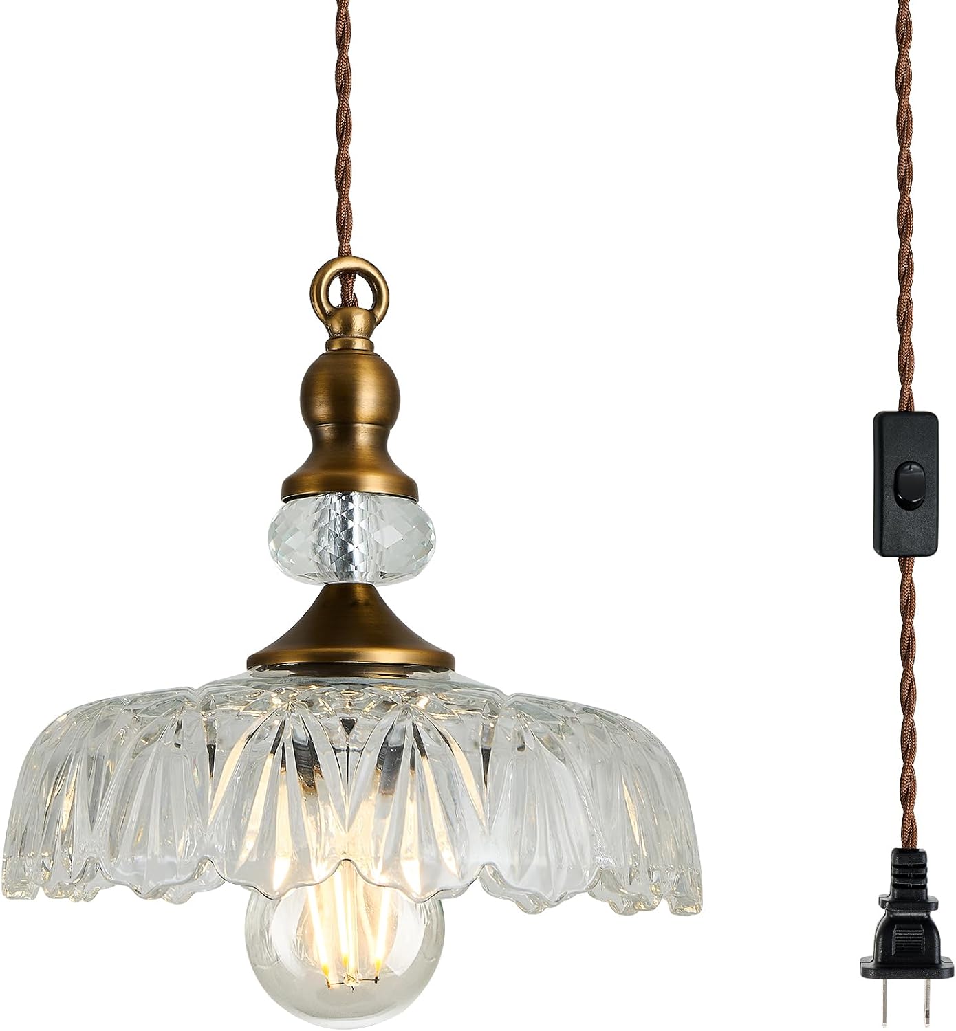 CVKASH Vintage Adjustable Chandelier for Modern Home Decor