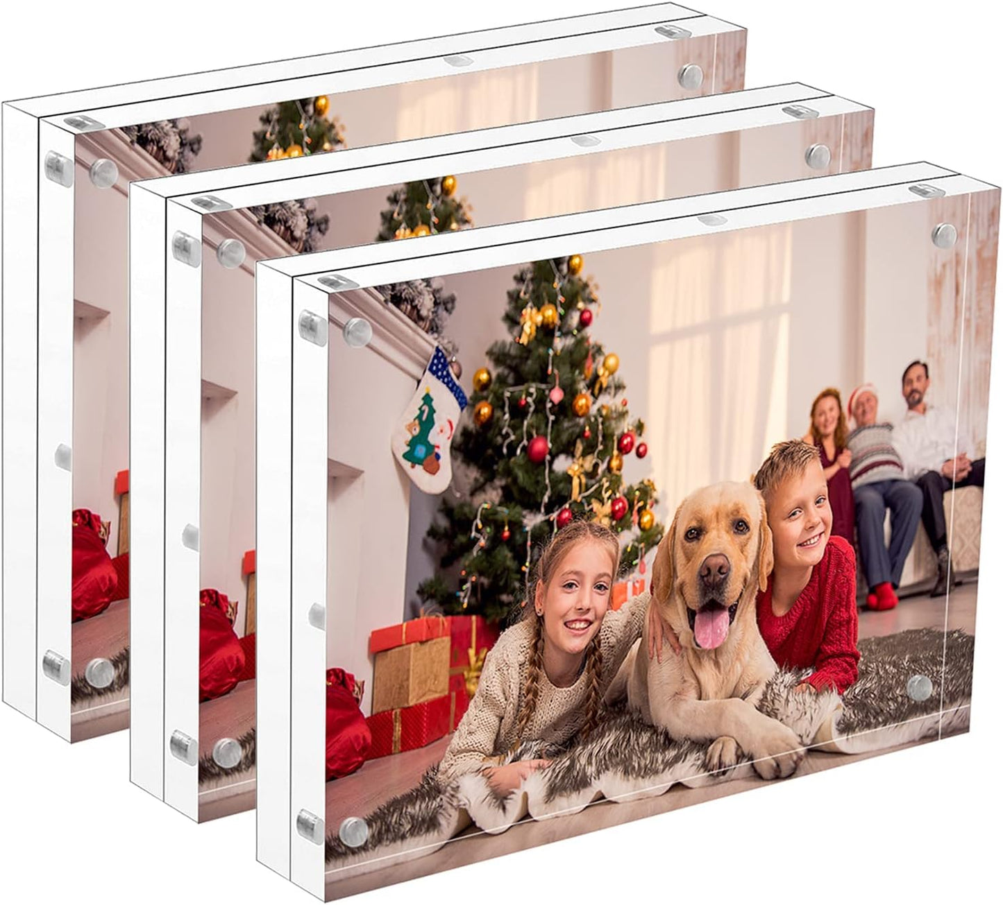 NIUBEE 8.5x11 Acrylic Picture Frames for Tabletop Display