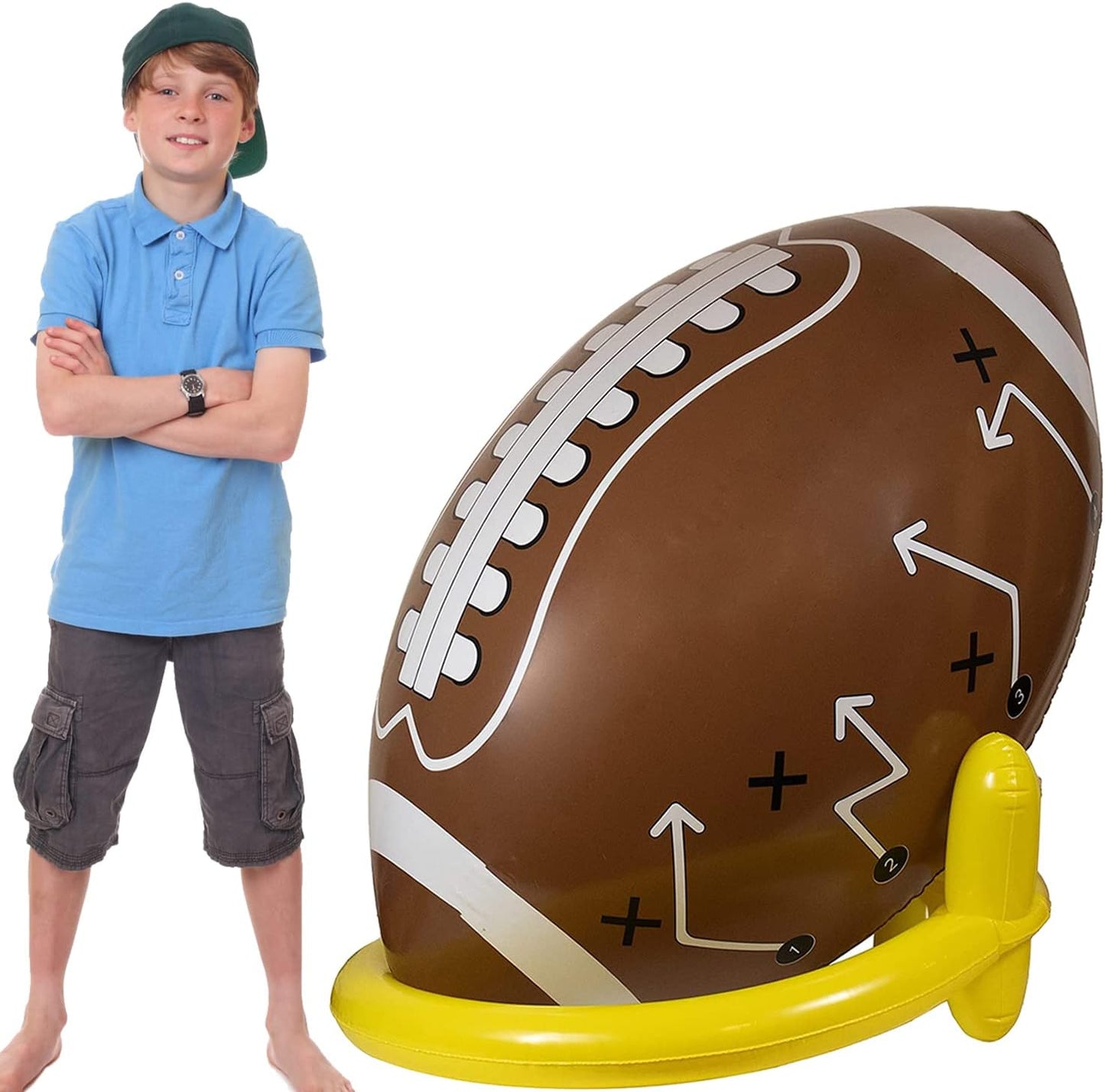 Jumbo Inflatable Football Set - Super Fun Football Games!