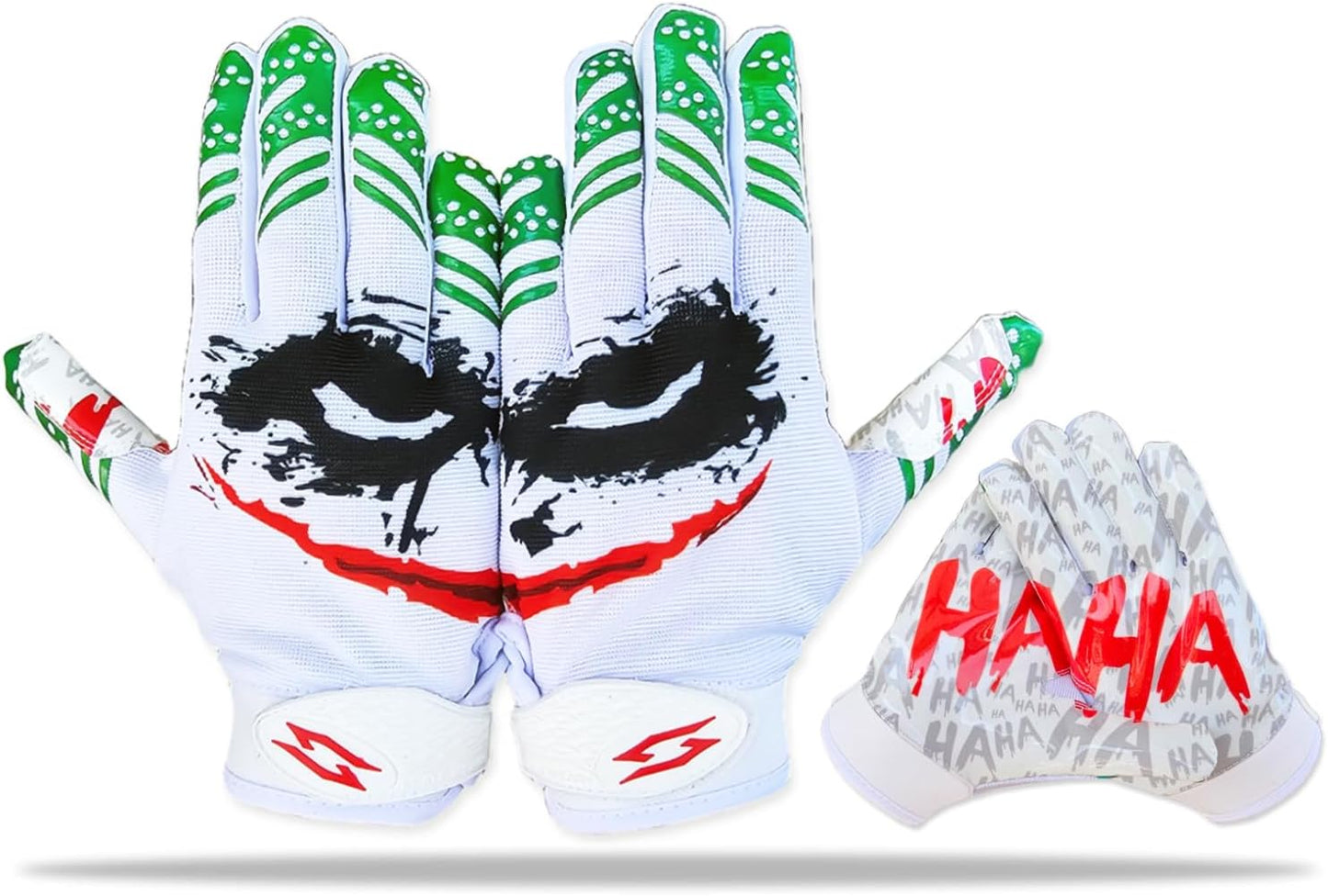 Joker Stealth Elite Football Gloves - Unleash Your Venom