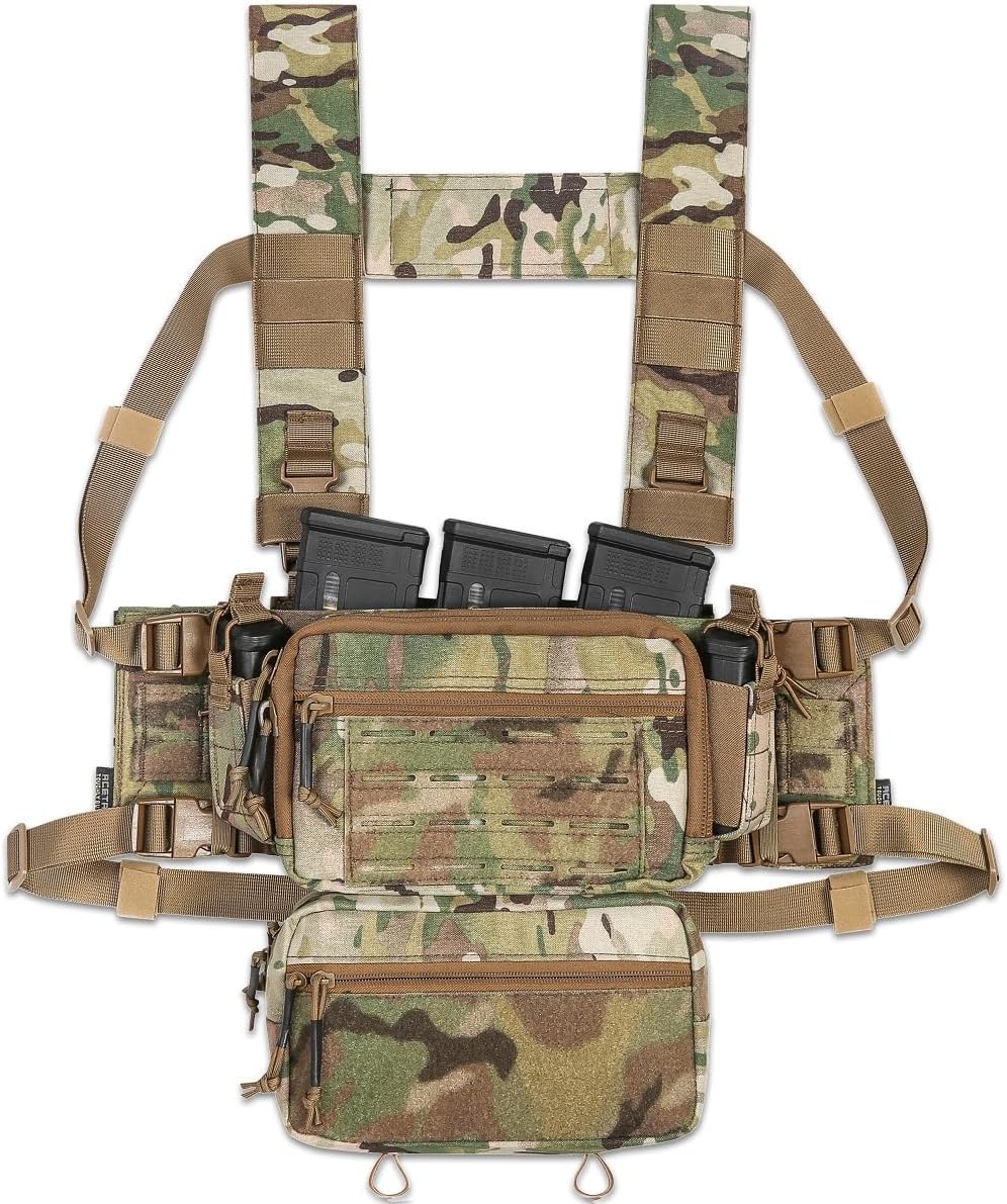 ACE TAC S.O.P. Tactical Chest Rig with Modular Storage Options