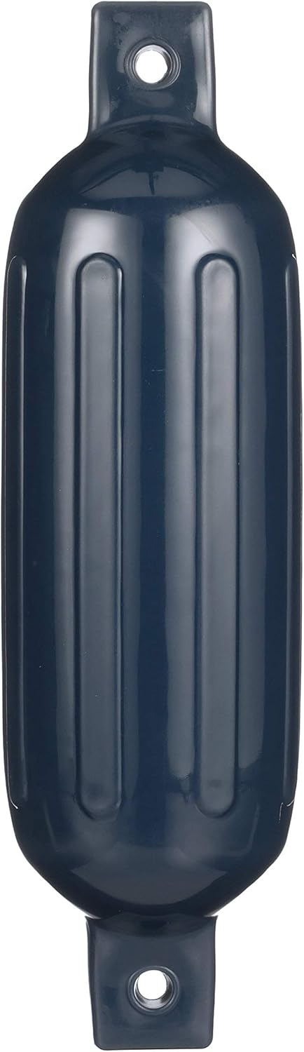 Seachoice Twin Eye Ribbed Inflatable Boat Fender for All Boats