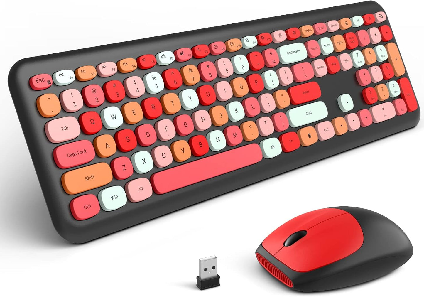 MOFii Wireless Keyboard Mouse Combo for Fun Office Work