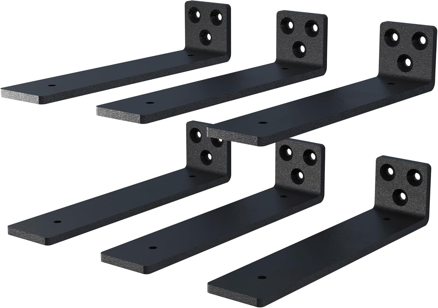 10 Inch Floating Shelf Brackets for Heavy Duty Wall Support