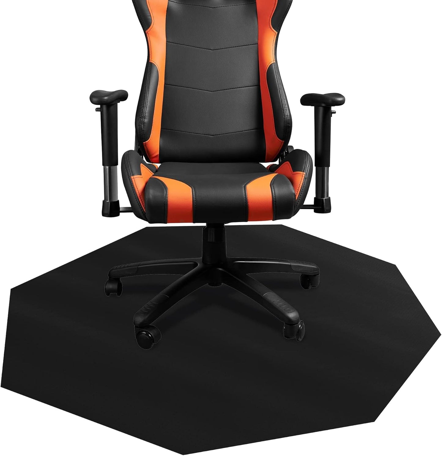 DESKU Octagon Chair Mat - Protects Carpet 46 x 49.5