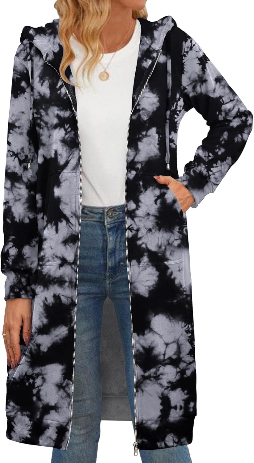 Zeagoo Women's Zip Up Hoodies: Cozy Oversized Fleece Jacket