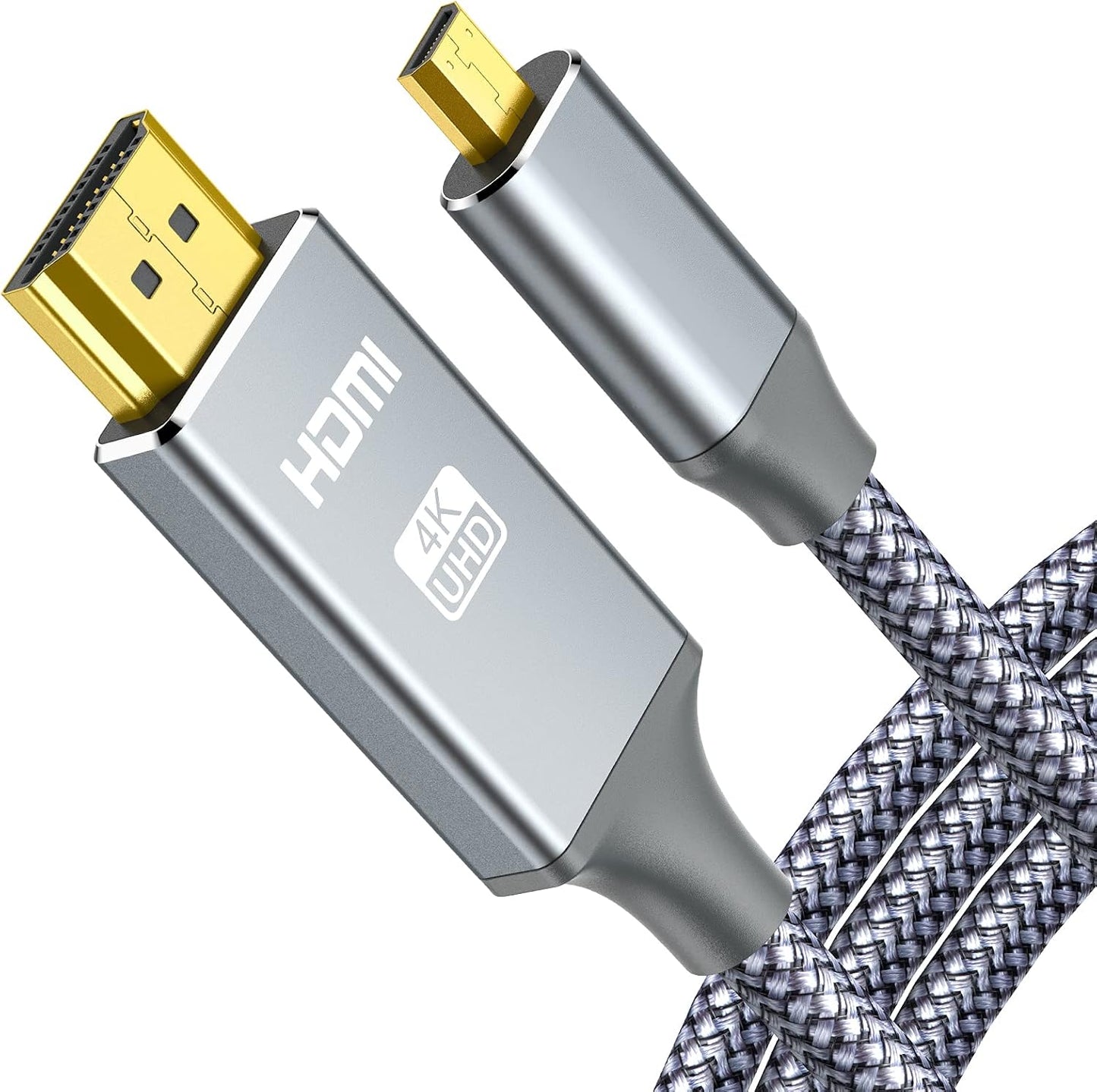 4K Micro HDMI Adapter, Crystal Clear Quality, 6FT