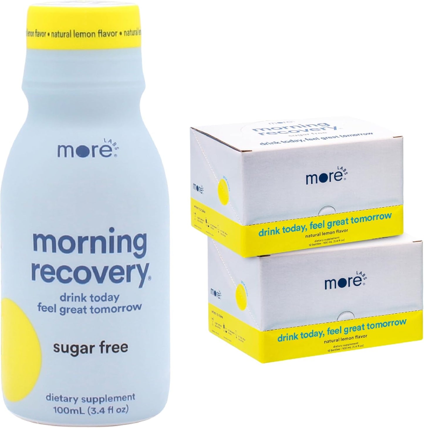 Morning Recovery Electrolyte Drink for Hydration and Wellness