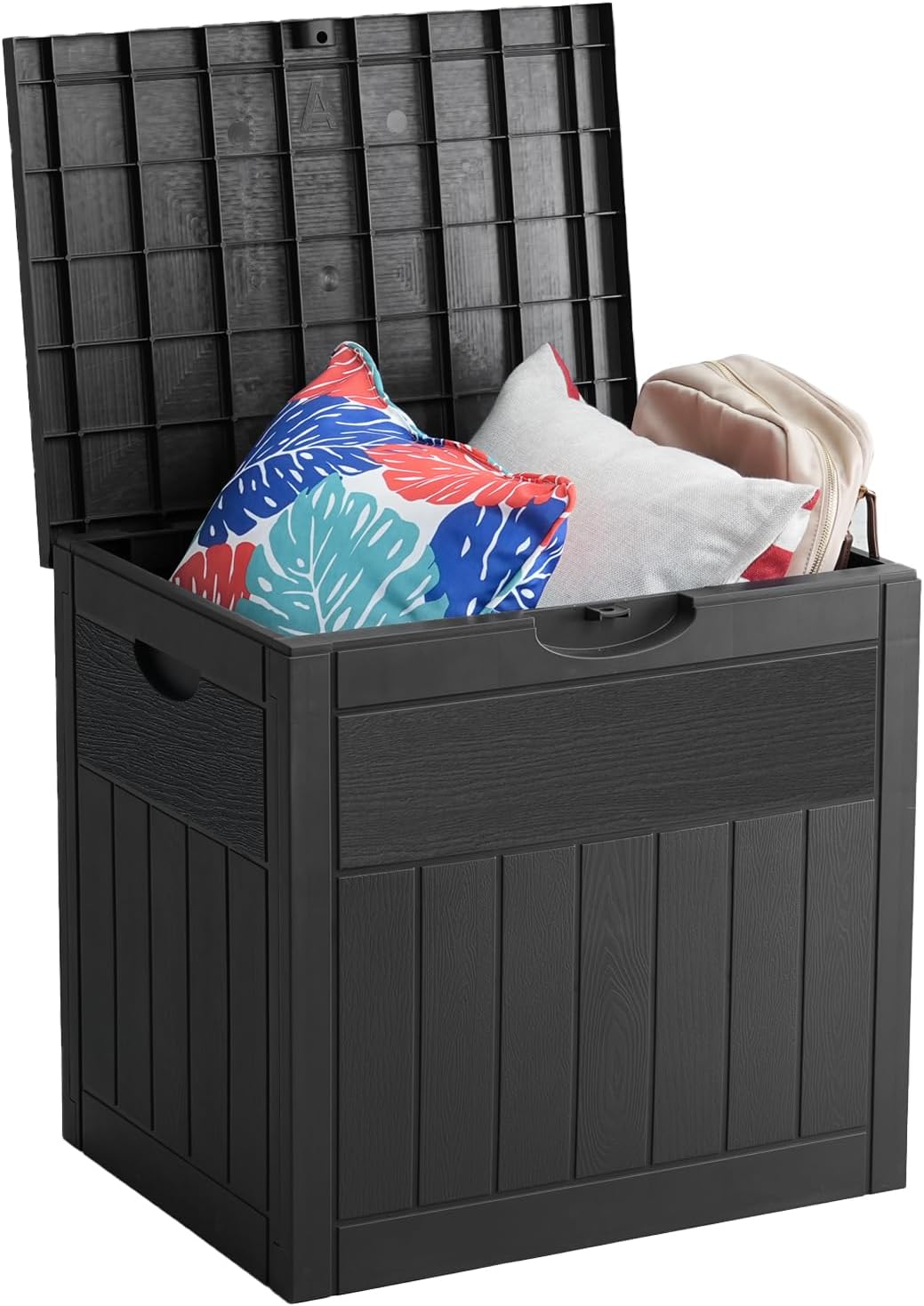31 Gallon Deck Box for Outdoor Storage, Waterproof and Secure