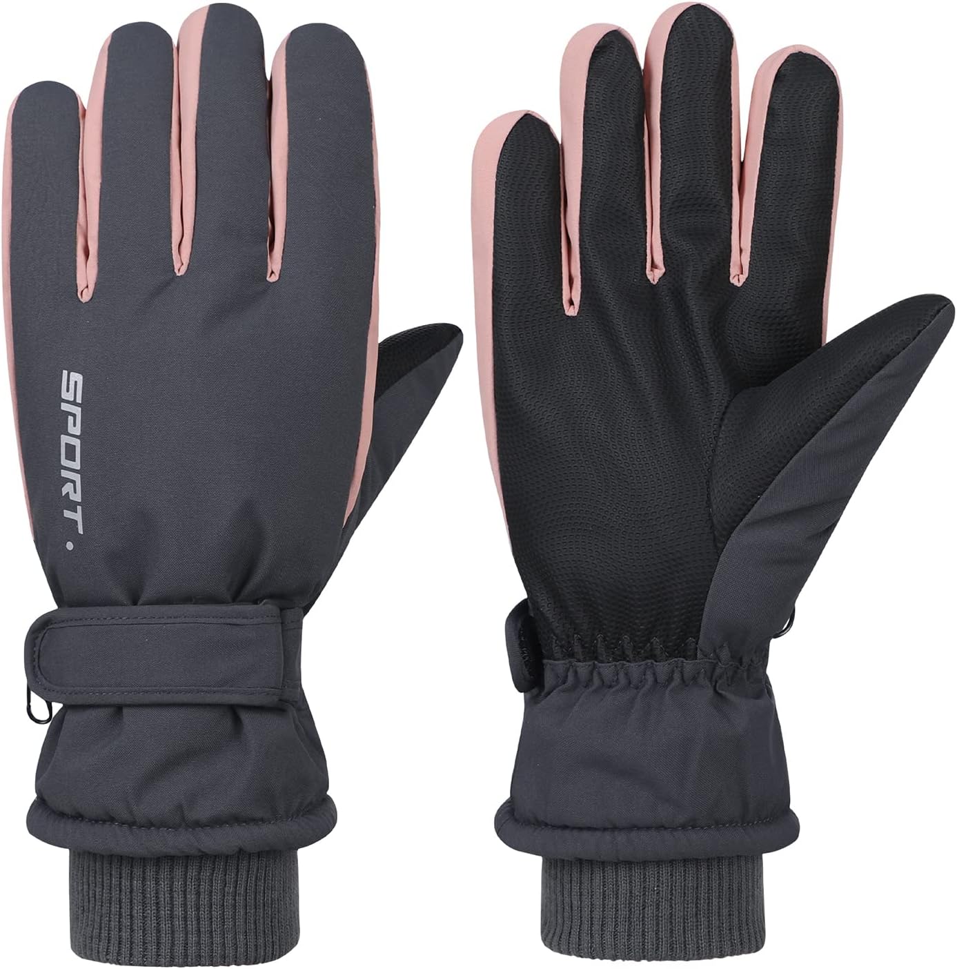 Waterproof Touchscreen Snow Gloves for Women