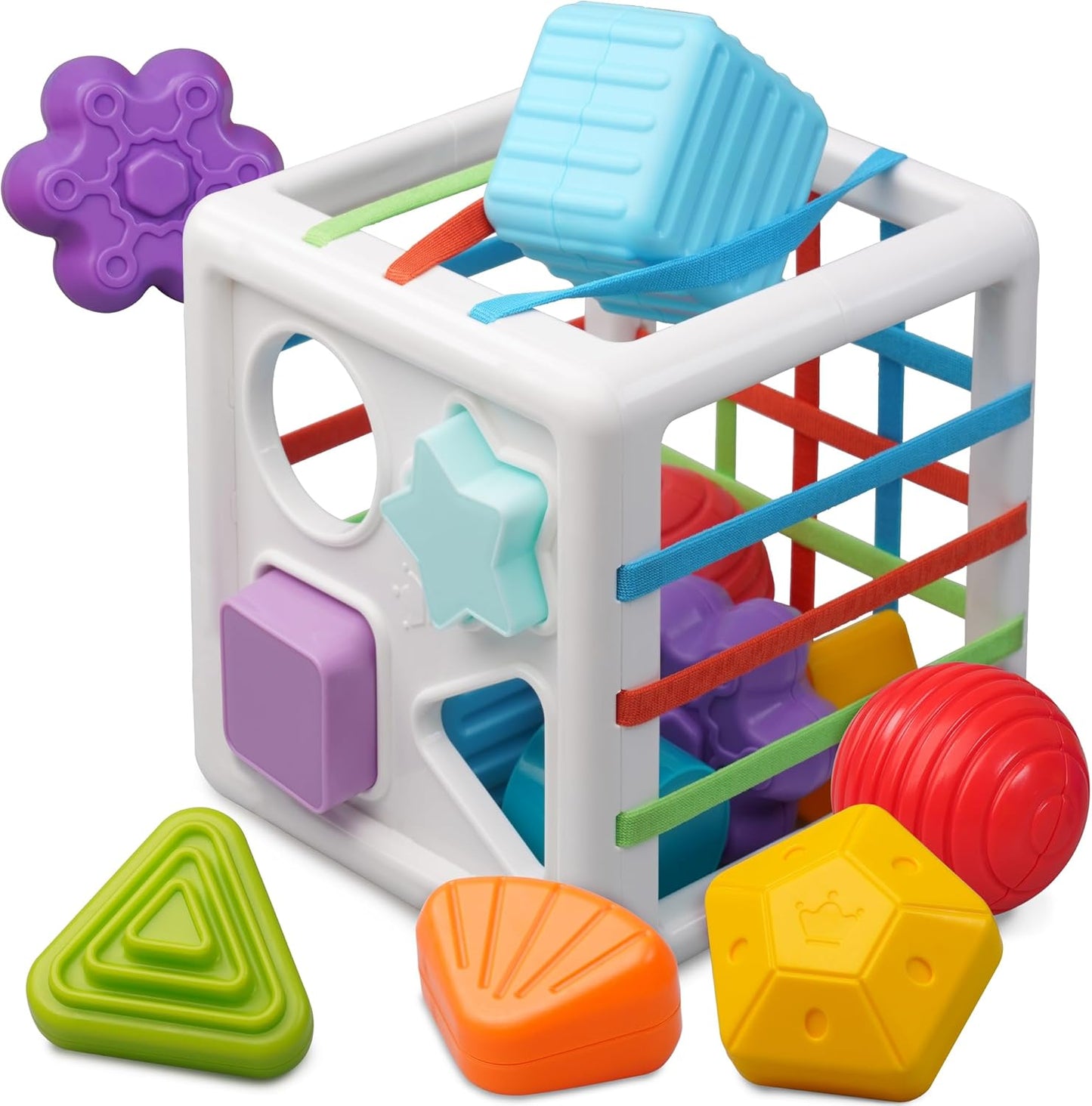 LiKee Montessori Sensory Shape Sorter Set
