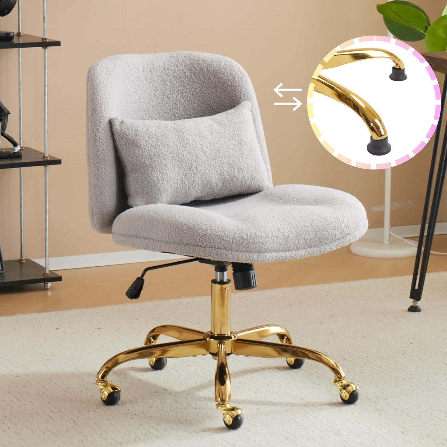 VINGLI Ergonomic Criss Cross Chair - Comfy & Stylish!