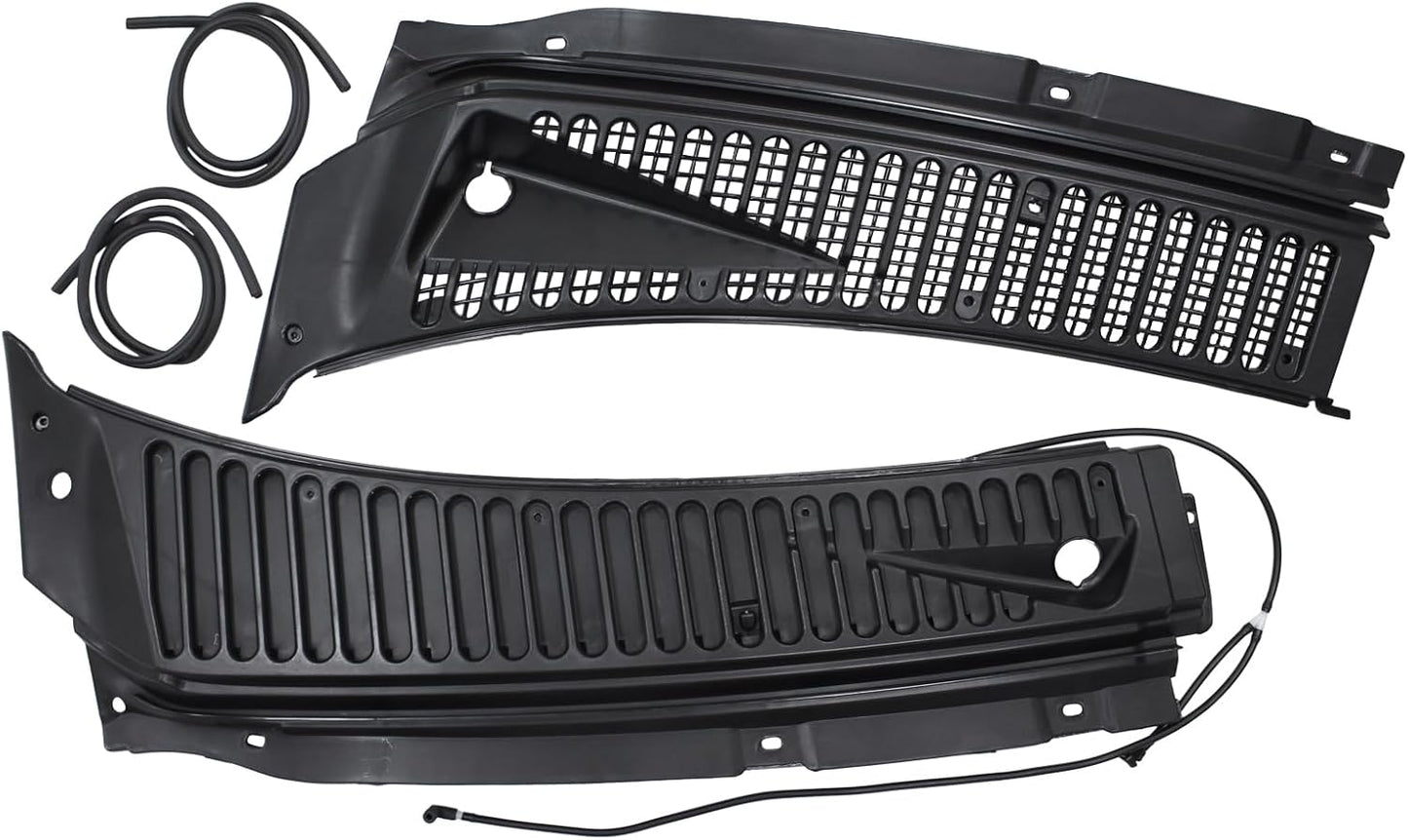 MOTOKU Windshield Wiper Vent Cowl Screen Cover for Ford Super Duty
