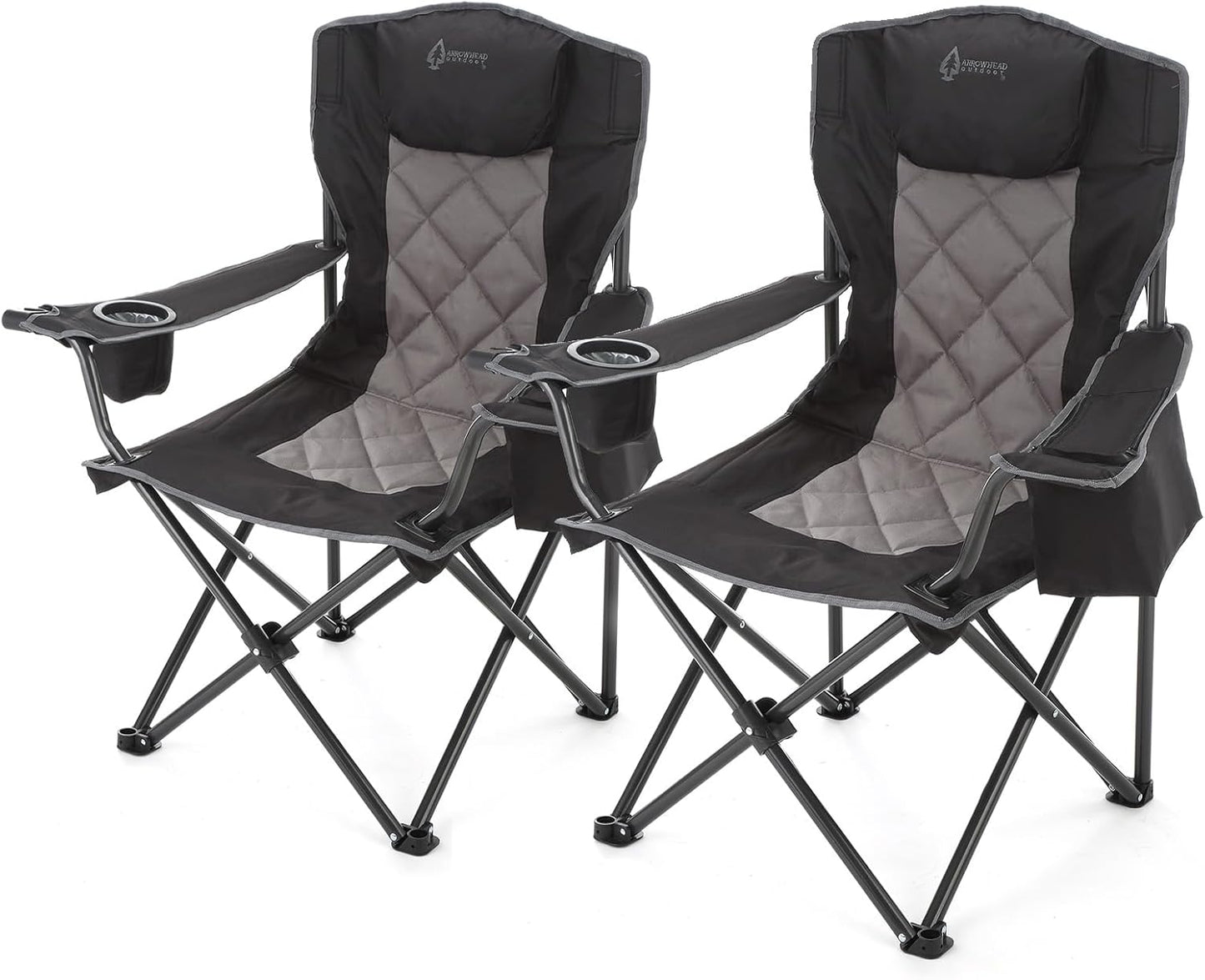 ARROWHEAD OUTDOOR Portable Deluxe Folding Camp Quad Chair Review