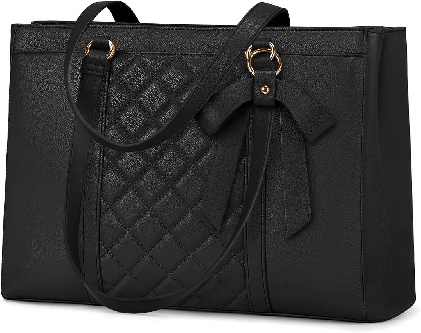 RAINSMORE Laptop Bag for Women 15.6 Inch Waterproof Tote