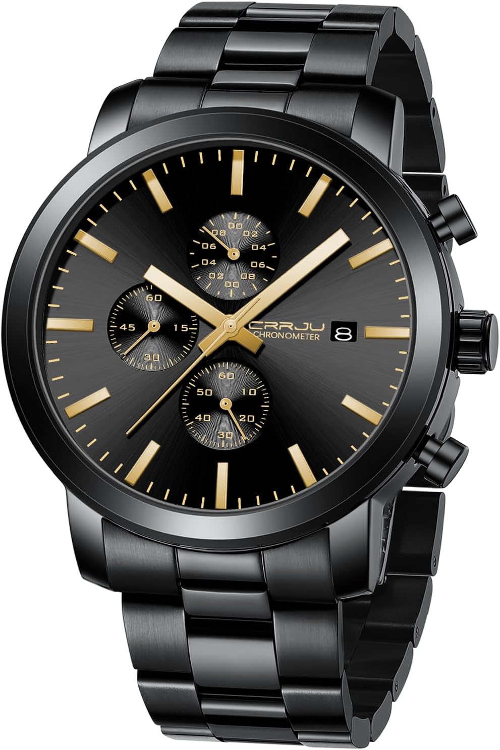 Stylish CRRJU Chronograph Watch