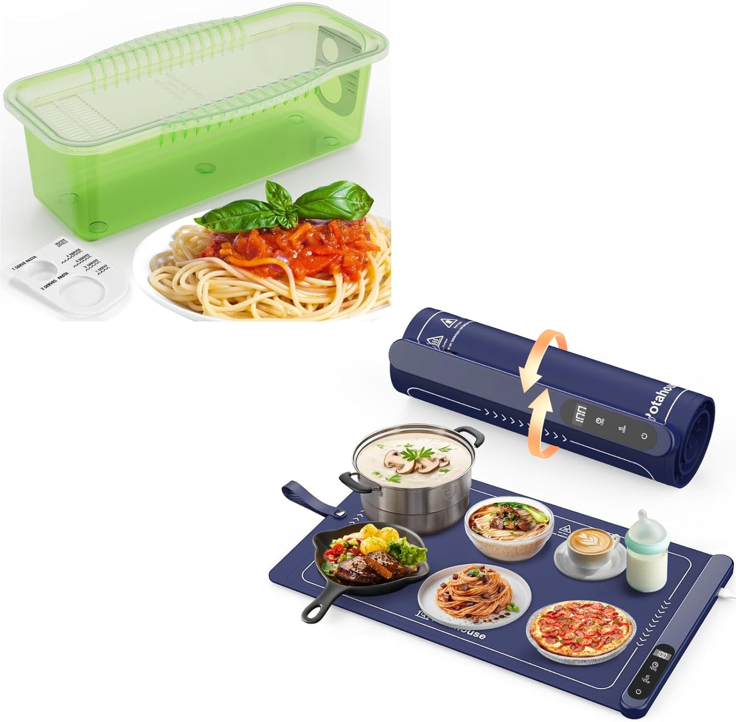 Pasta Cooker & Warming Mat - Elevate Your Kitchen!