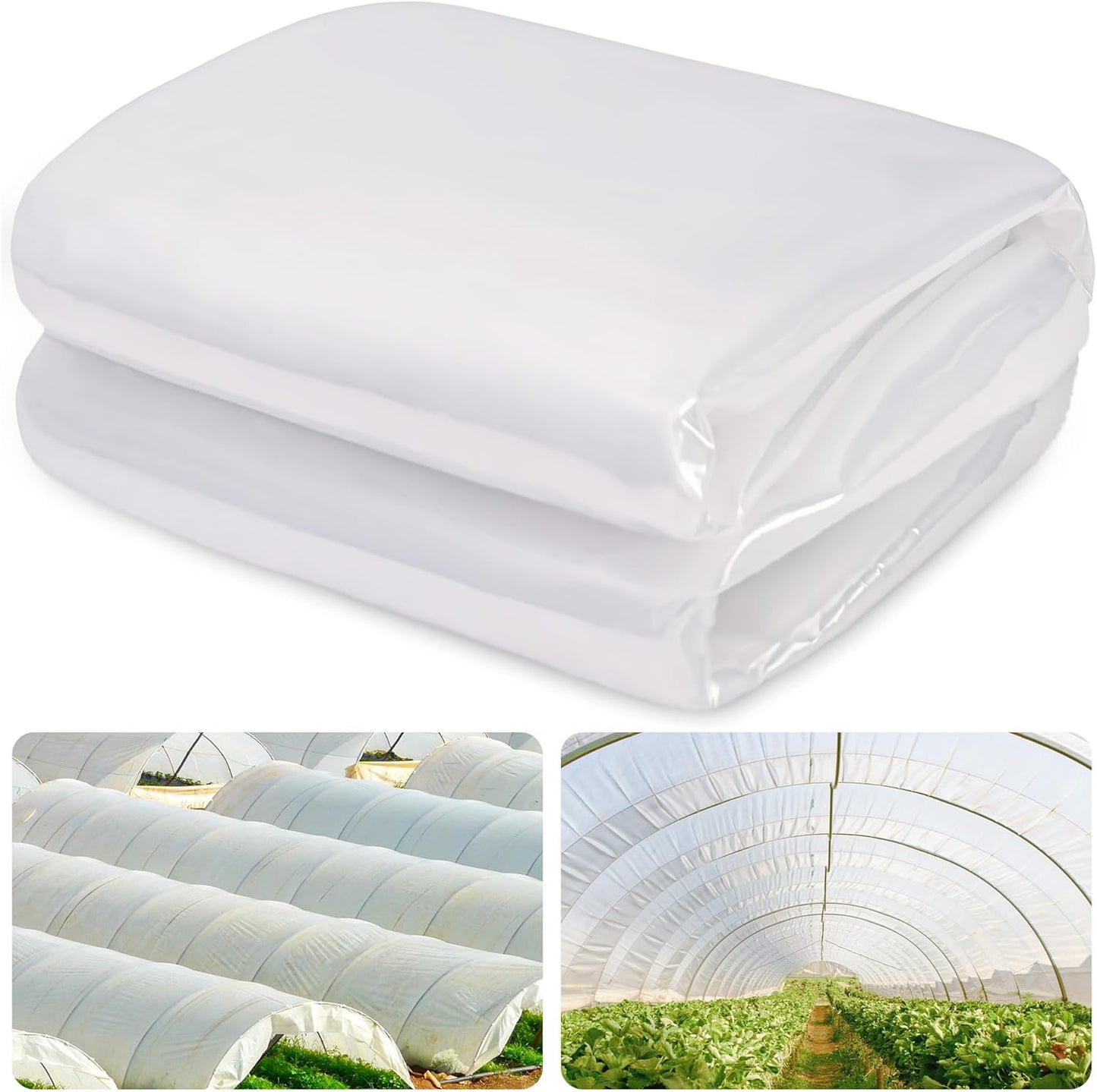 6 Mil Clear Greenhouse Plastic Sheeting for Optimal Growth