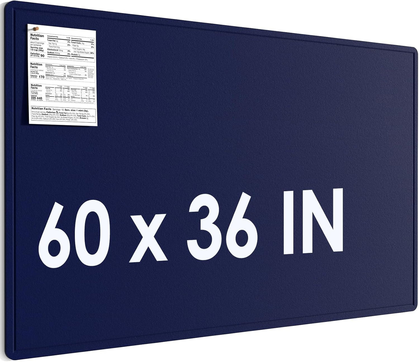 MaxGear Extra Large Bulletin Board 60in x 36in for Home Office