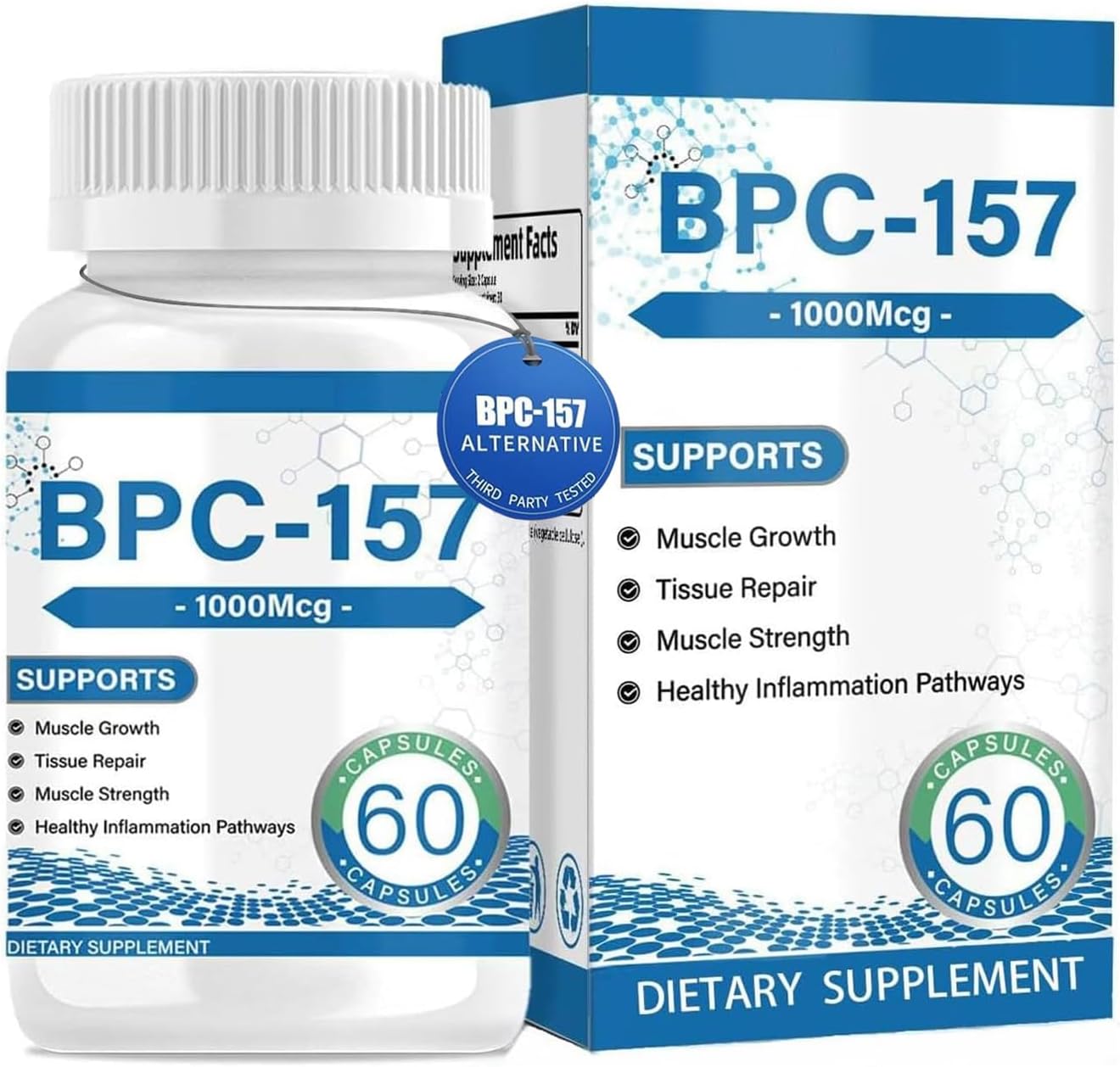 B-pc 157 Supplement for Muscle Recovery and Repair - 60 Capsules