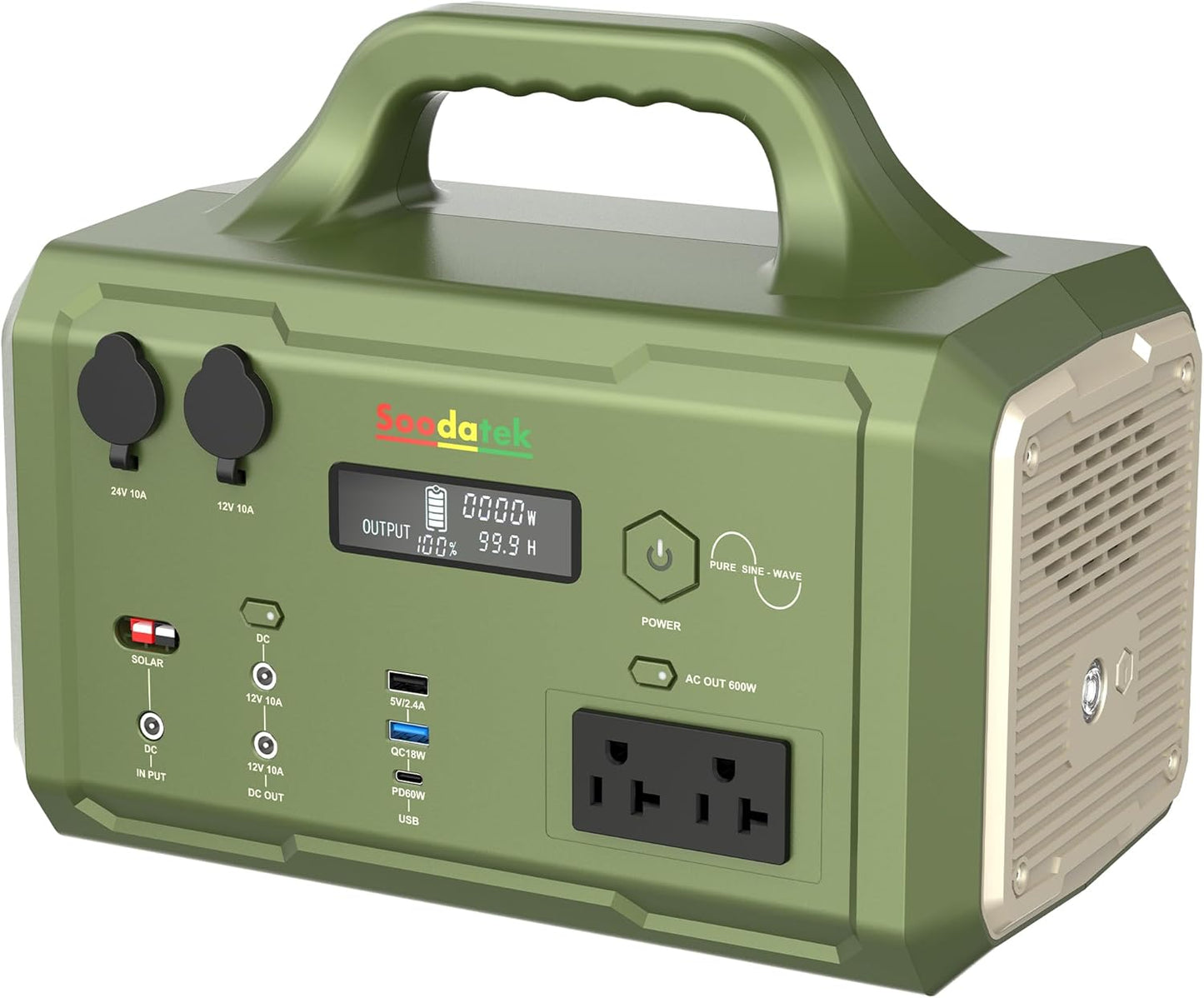 Innovative Portable Power: 600W Boost