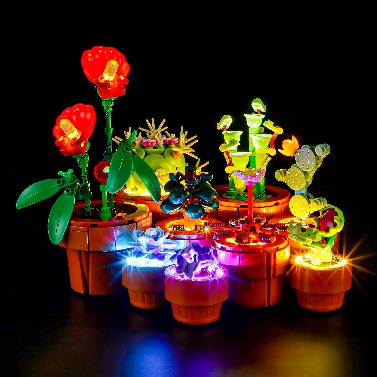 BRIKSMAX Light Kit for Lego 10329 Tiny Plants - Illuminate Your Set