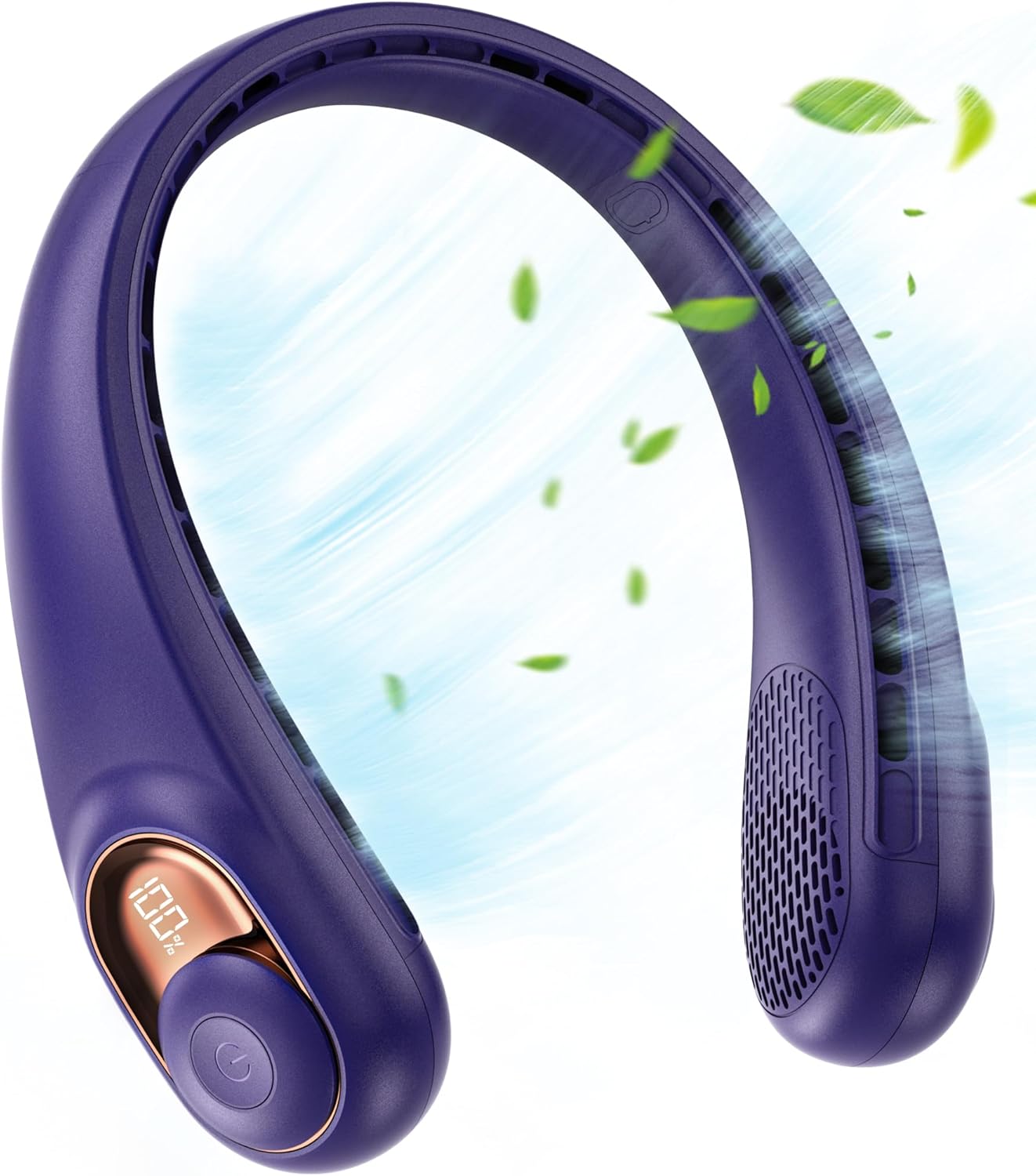 Portable Rechargeable Neck Fan | 360 Cooling | 3 Speeds