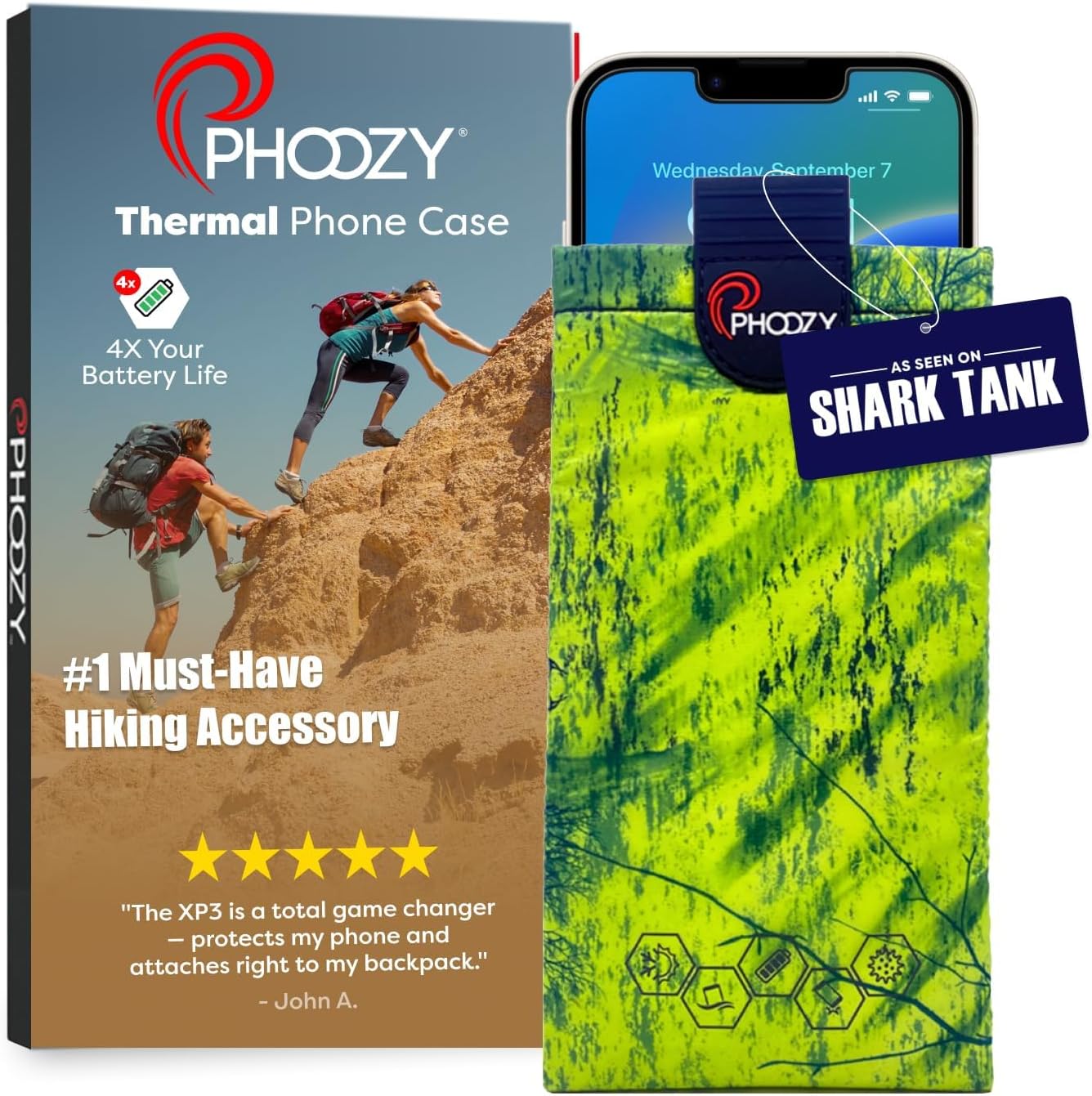 PHOOZY Thermal Phone Case - Ultra-Rugged Insulated Pouch