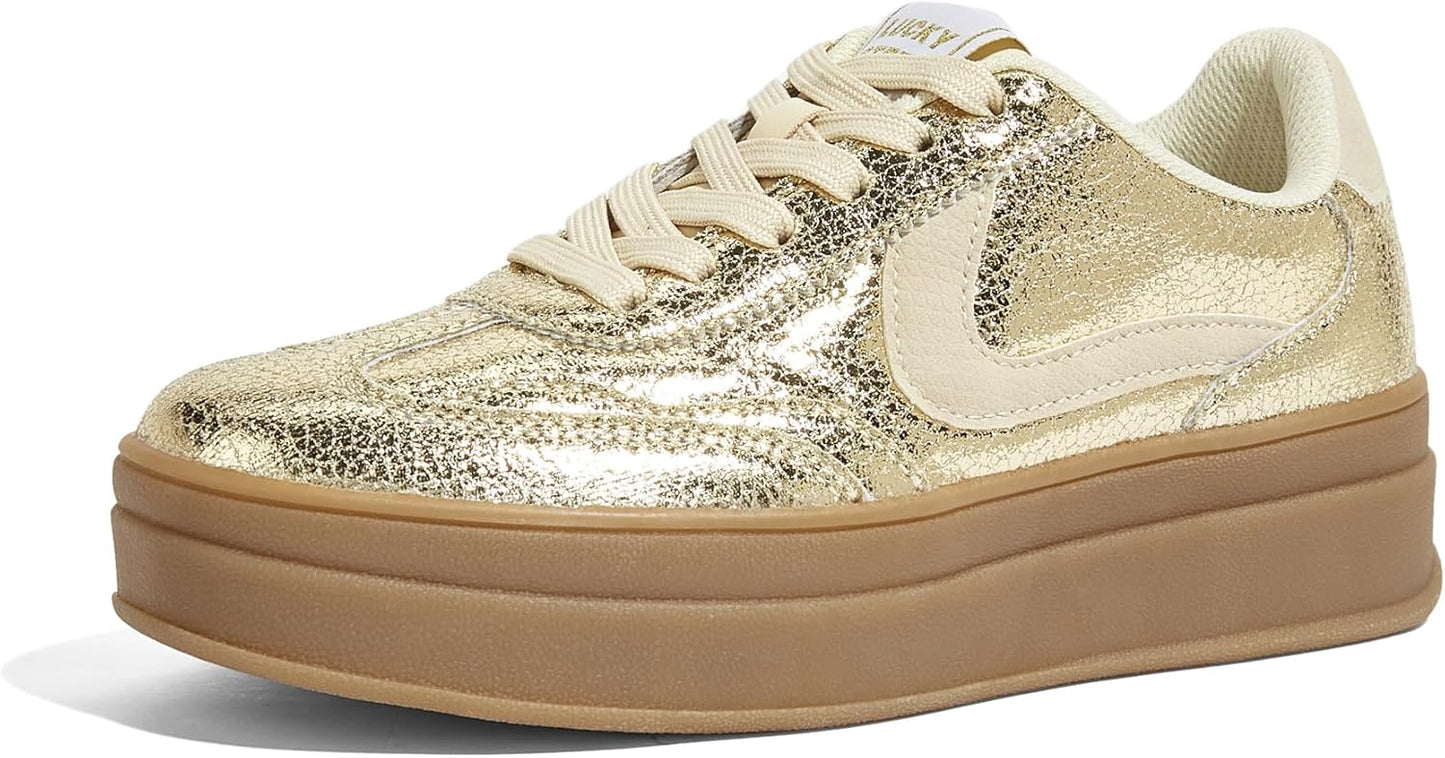 LUCKY STEP Women's Platform Fashion Sneakers for Every Occasion