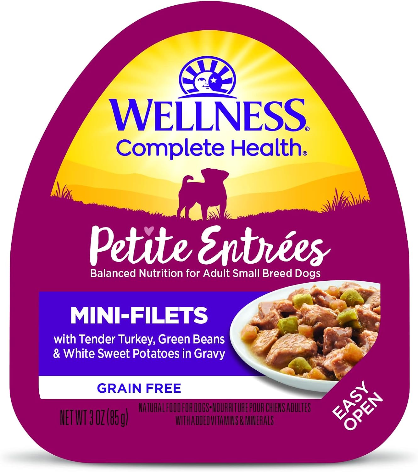Wellness Petite Entrees Mini Fillets for Small Breed Dogs